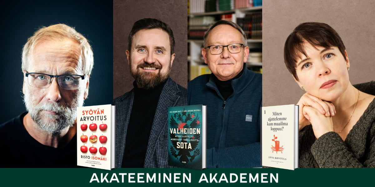 KP Risto Isomäki, Pasi Eronen Watt ja Juha-Antero Puistola sekä Anna Kontula