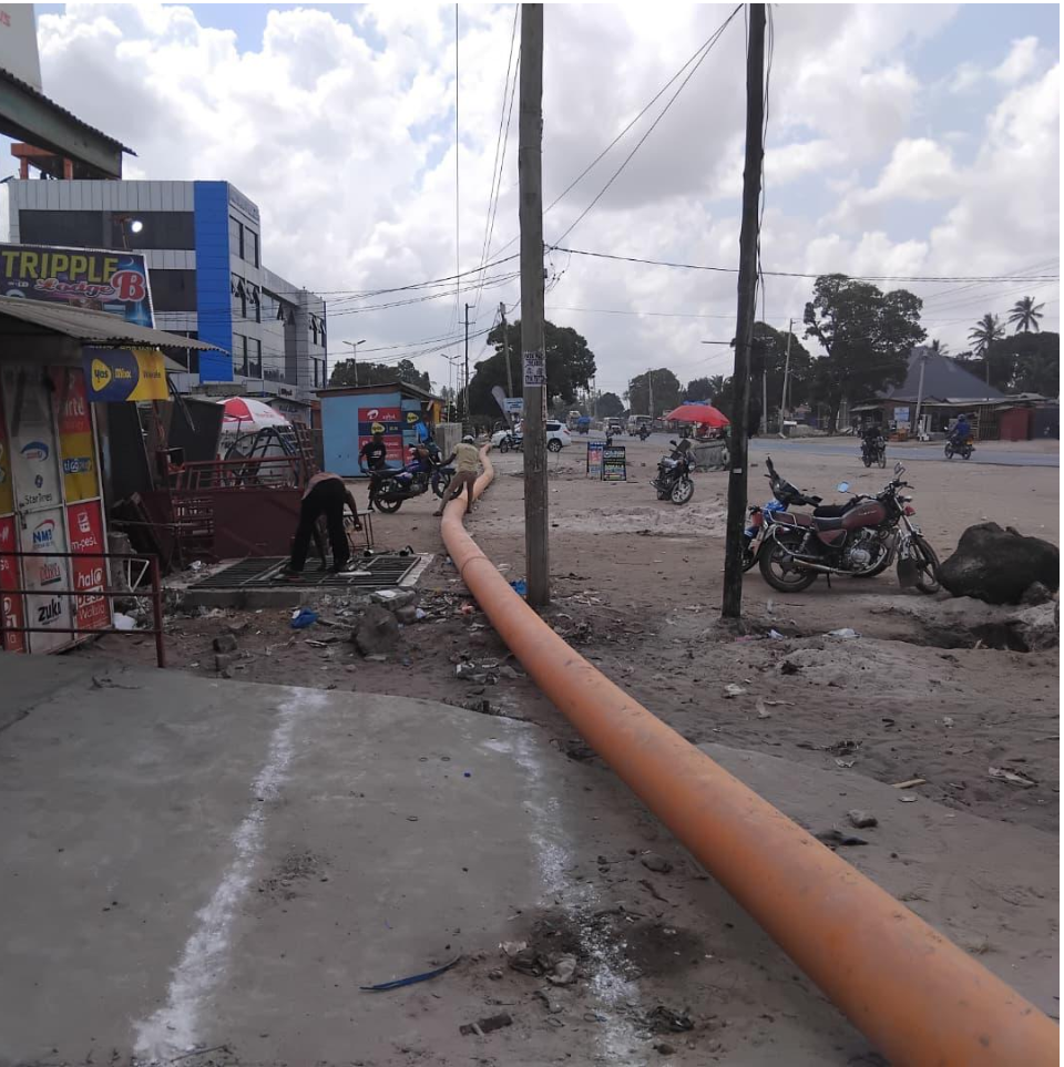 UJENZI BOMBA LA GESI KISEMVULE-MBAGALA WASHIKA KASI