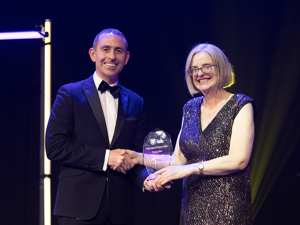 Photo of John McGeown and Dr Margaret.
