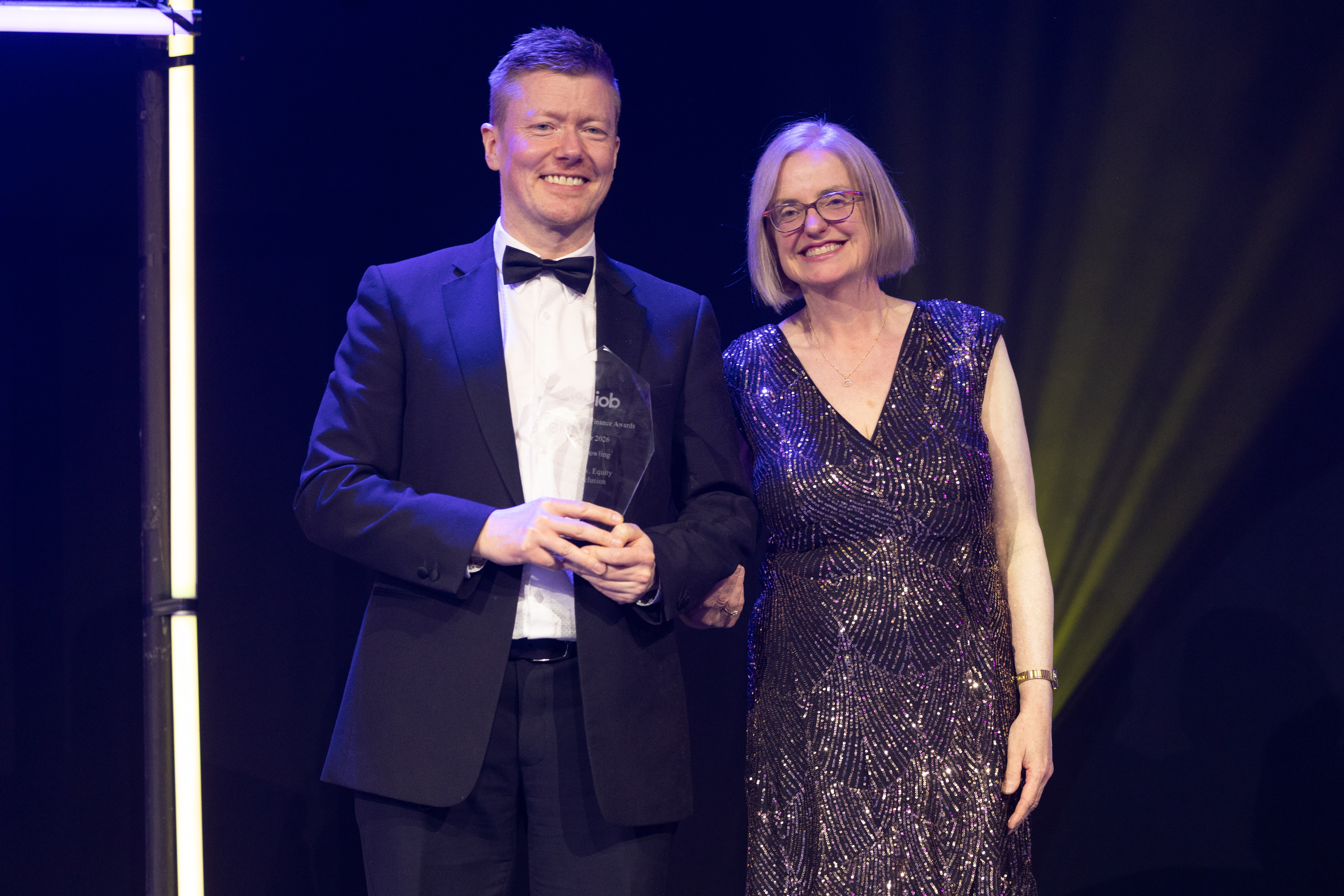 Photo of Alan Dowling and Dr Margaret.