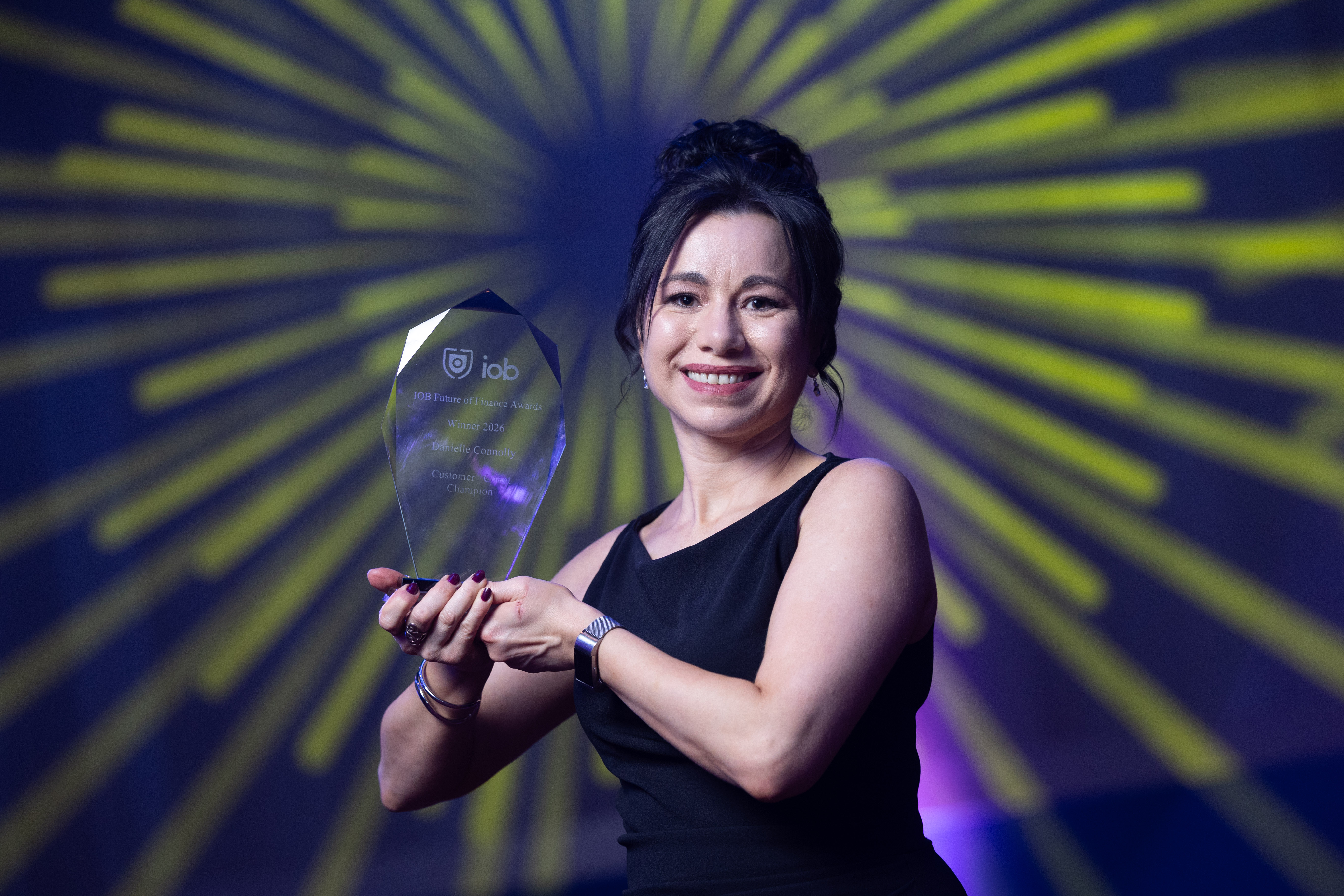 Photo of Danielle Connolly and Dr Margaret.