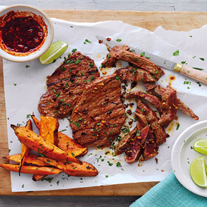 Sizzle Steaks with Smoked Paprika and Chilli