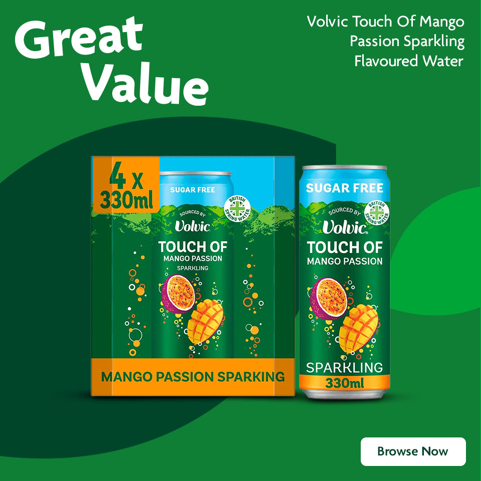 -Volvic Promotional Banner