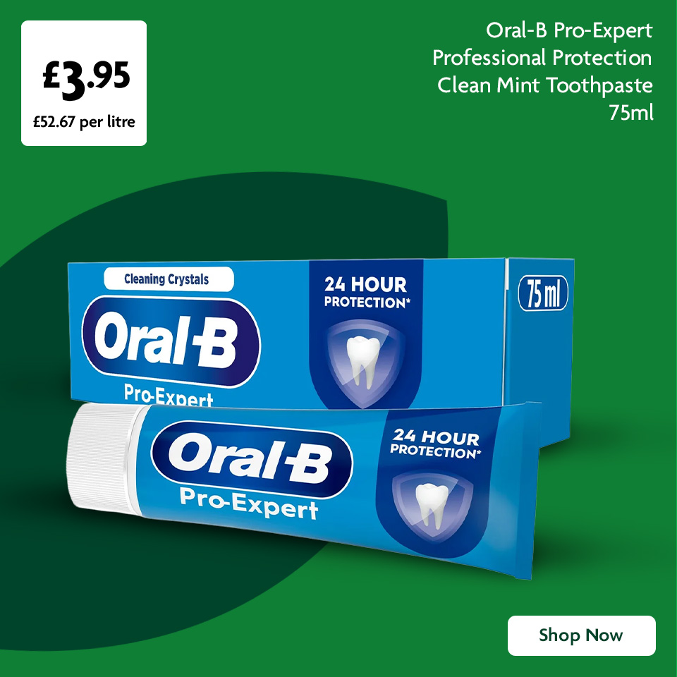 Oral B Promotional Banner 