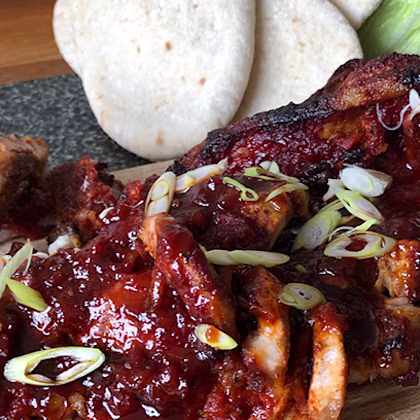 Pork Loin in BBQ Sauce