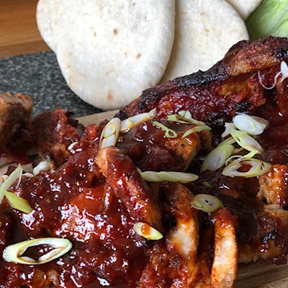 Pork Loin in BBQ Sauce