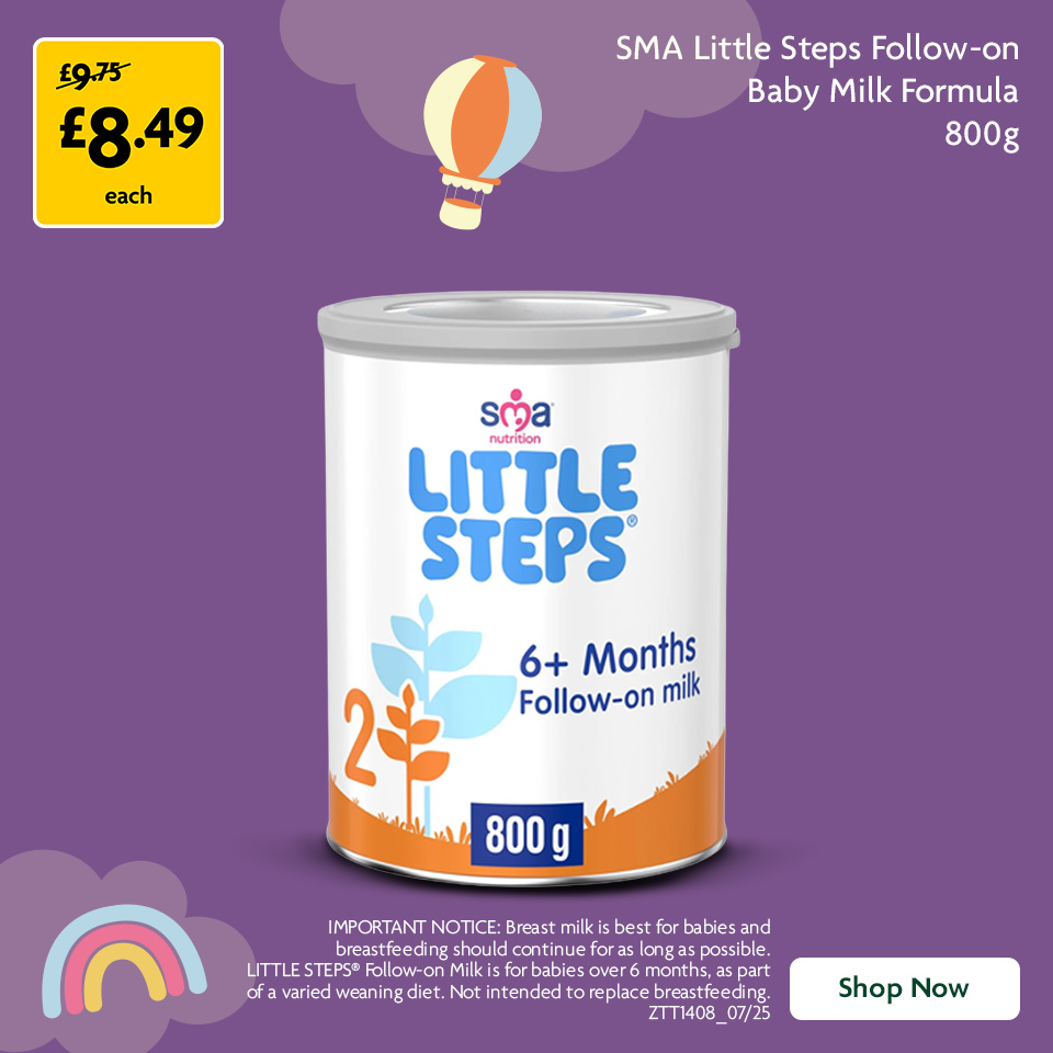 SMA Little Steps Promotional Banner