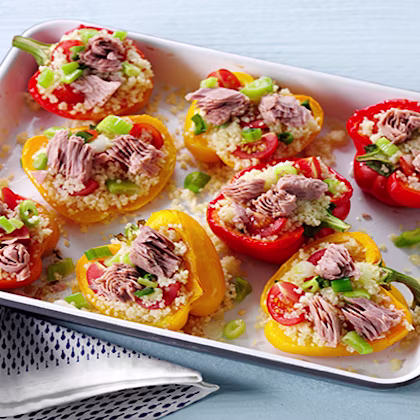Tuna and Couscous Roast Peppers