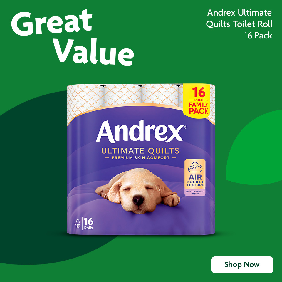 Andrex Promotional Banner