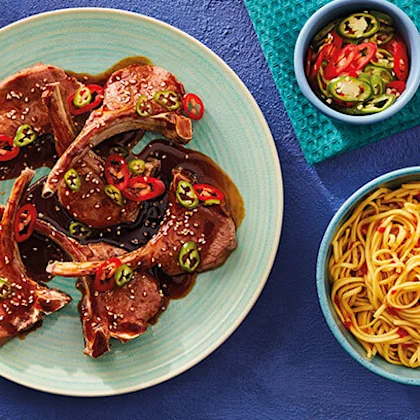 Asian Style Lamb Chops