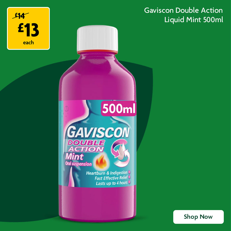 Gaviscon promotional banner
