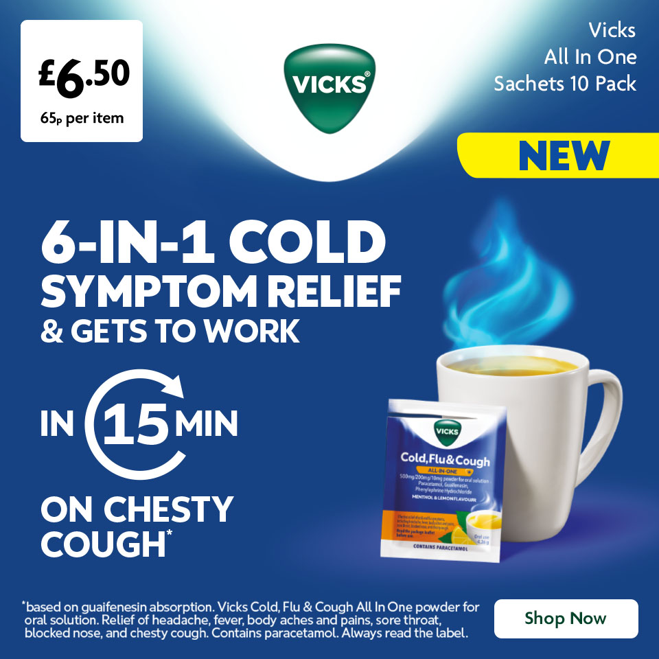 Vicks Promotional Banner