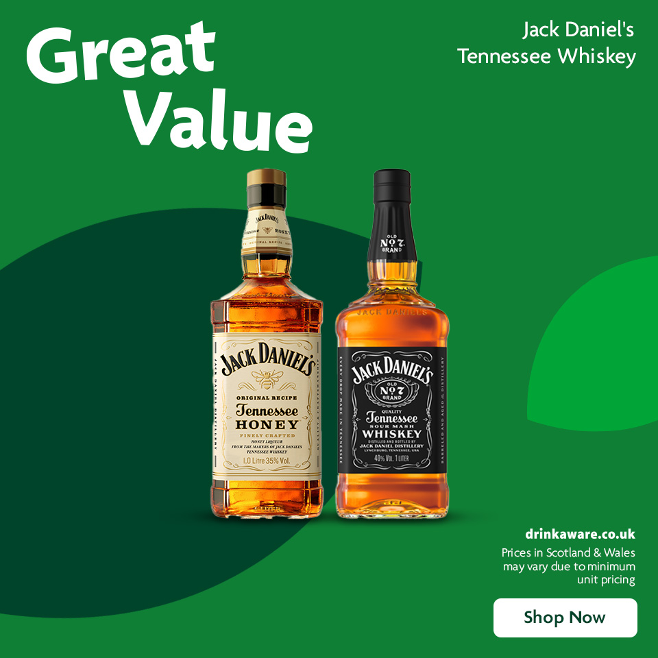 Jack Daniels promotional banner 