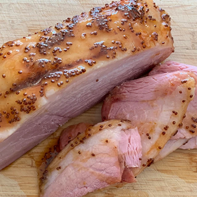 Honey and Mustard Glazed Gammon