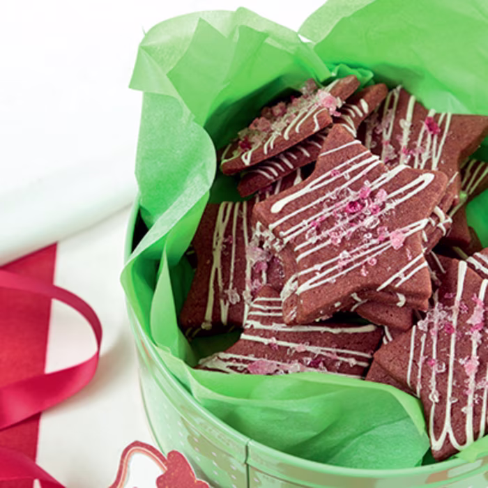 Sparkling Peppermint Biscuits