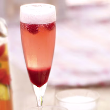 Raspberry Kir Royale