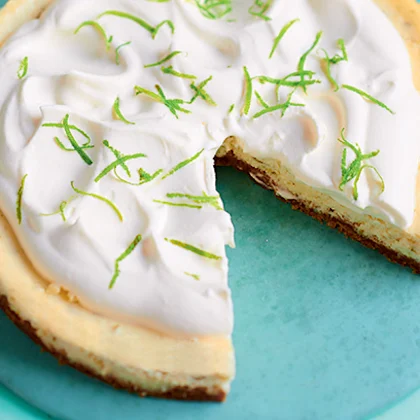 Lime and Ricotta Pie