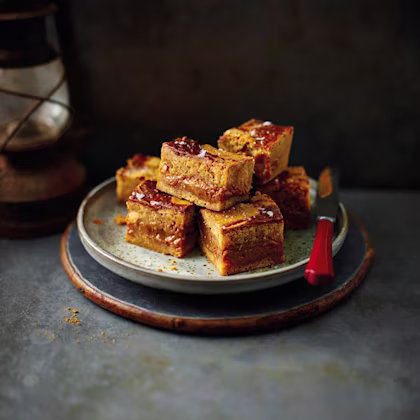 Salted Caramel Blondies