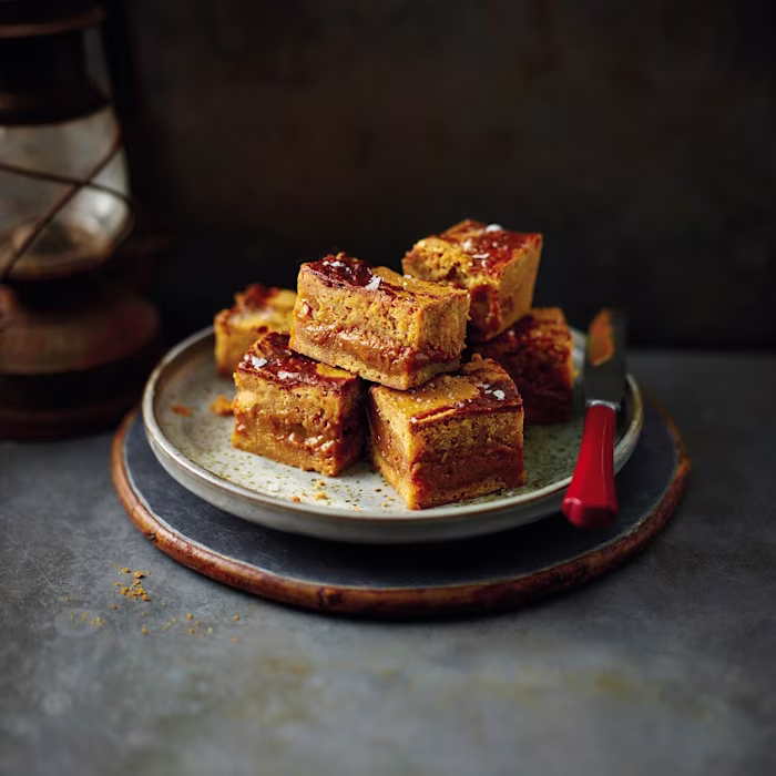 Salted Caramel Blondies