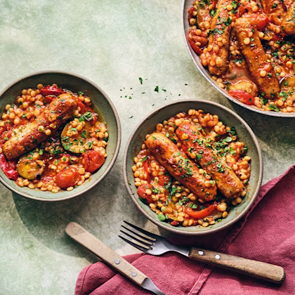 Sausage Stew with Couscous