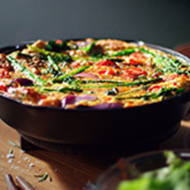 Broccoli And Red Onion Frittata