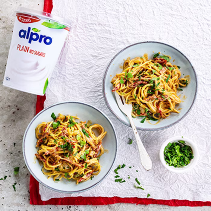 Vegan Pasta Carbonara