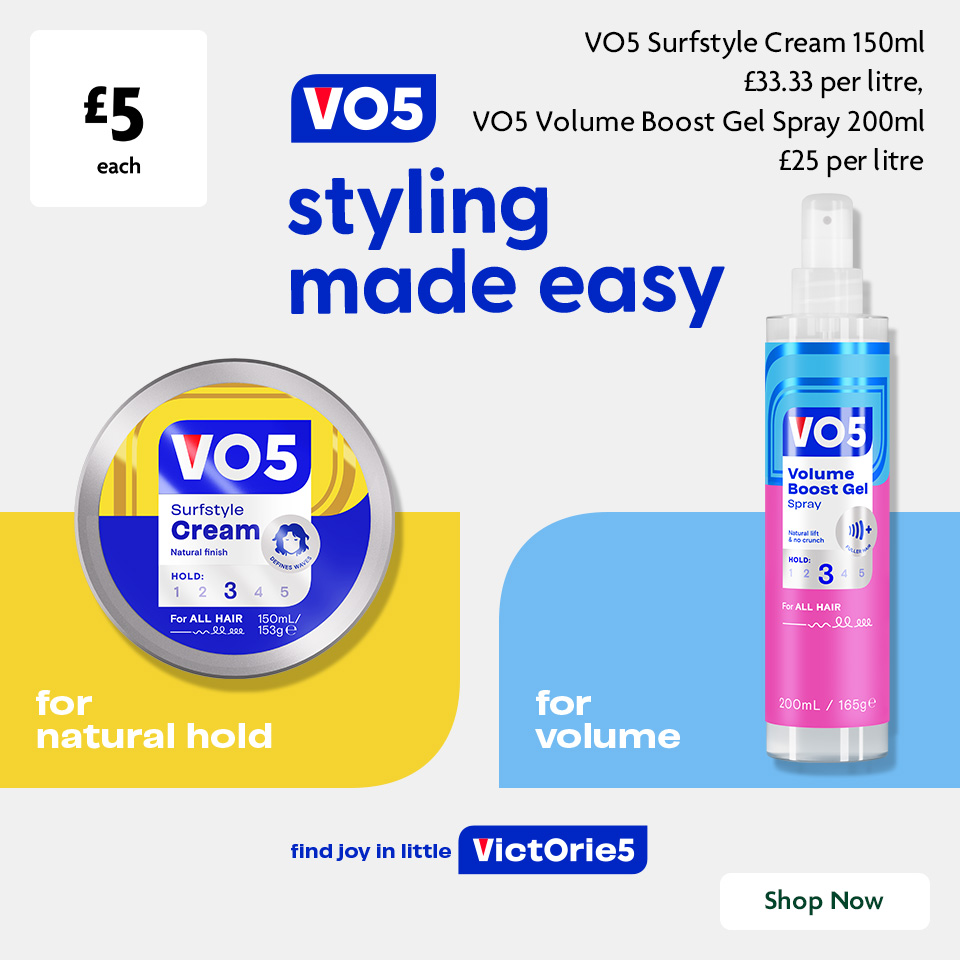 VO5 Promotional Banner