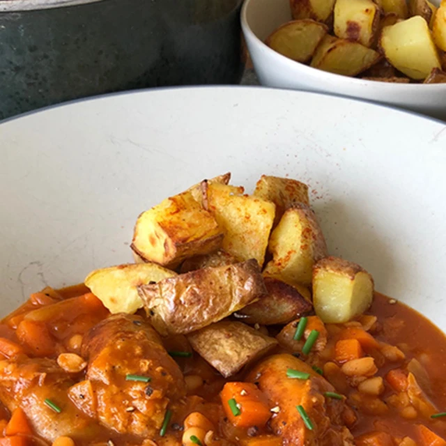 Sausage and Bean Casserole