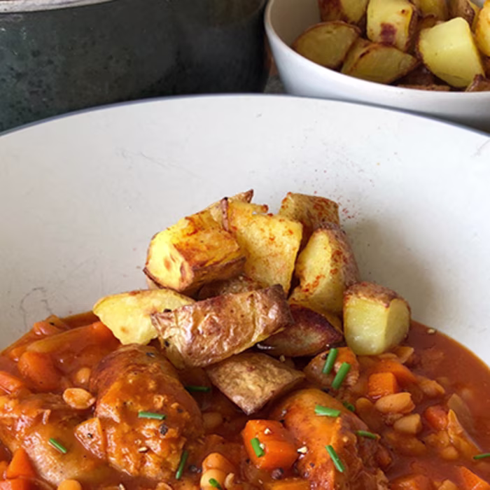 Sausage and Bean Casserole