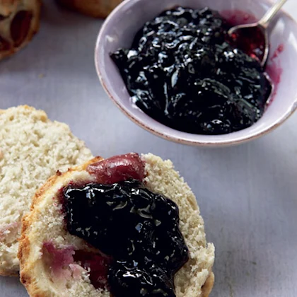 Cherry and Coconut Scones