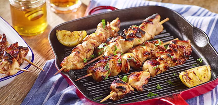 chicken skewers