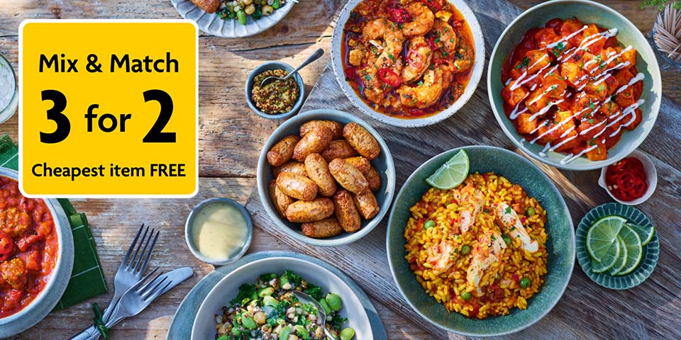 3 for 2 on Summer Snacking Favourites