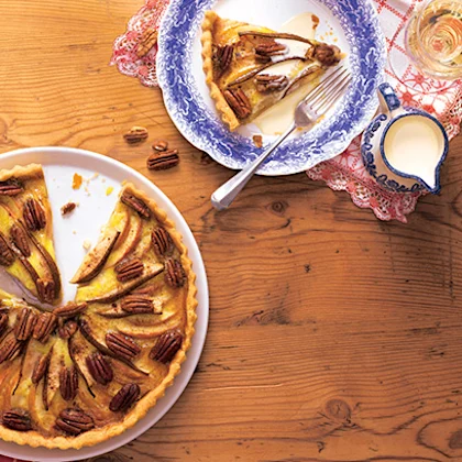 Apple, Pear and Pecan Tart