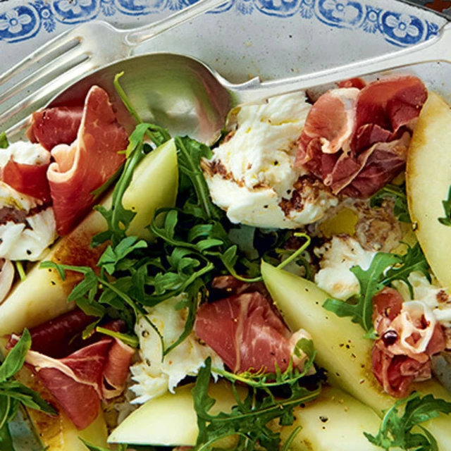 Melon and Parma Ham Salad