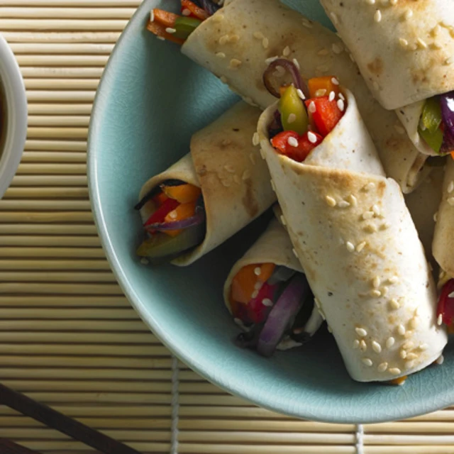 Oriental Vegetable Spring Wraps