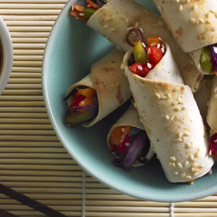 Oriental Vegetable Spring Wraps