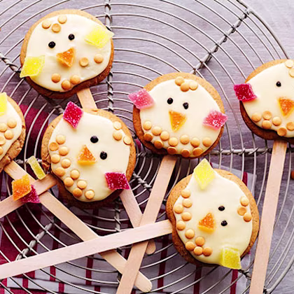 Easter Chick Lollipops