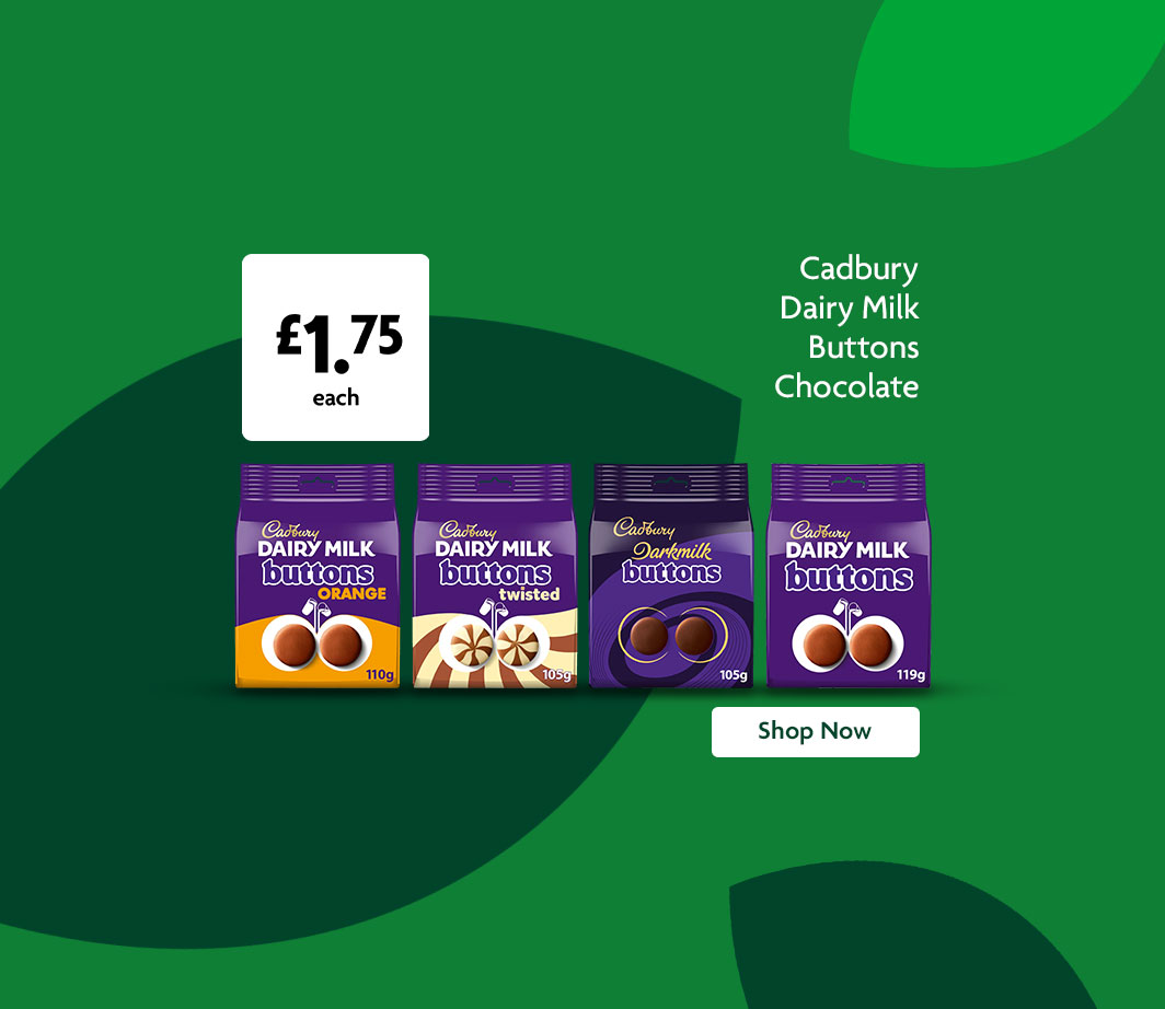 Cadbury promotional banner