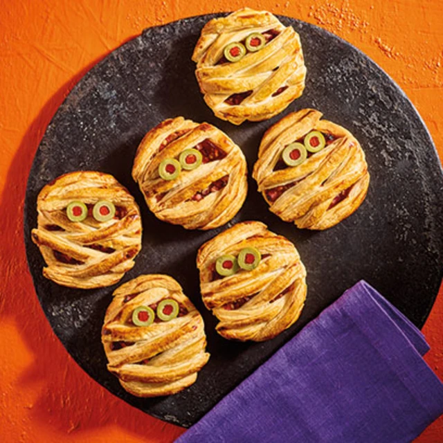 Mummy Pizza Pastries