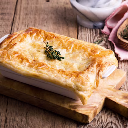 Meaty Topcrust Jackfruit pie