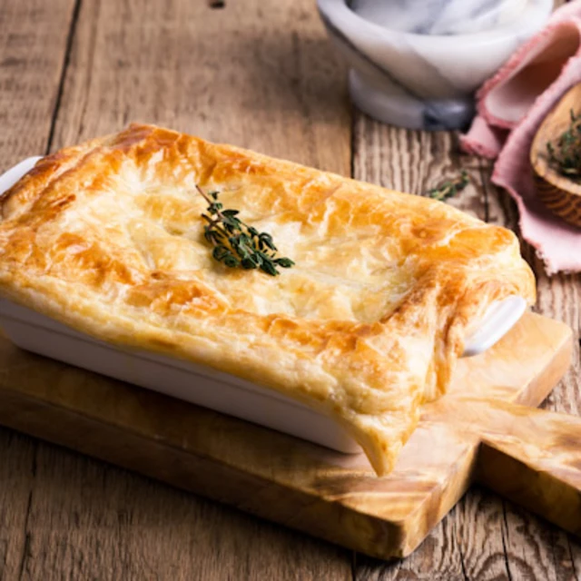 Meaty Topcrust Jackfruit pie