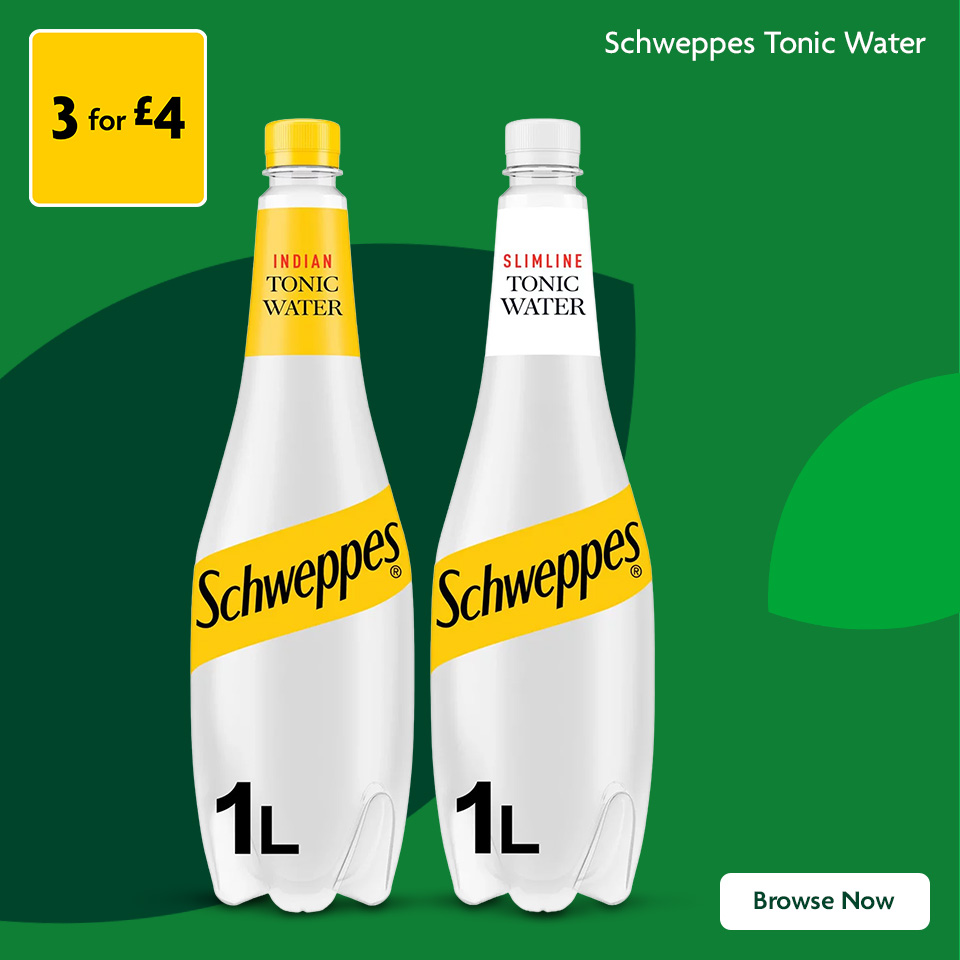 Schweppes Promotional Banner