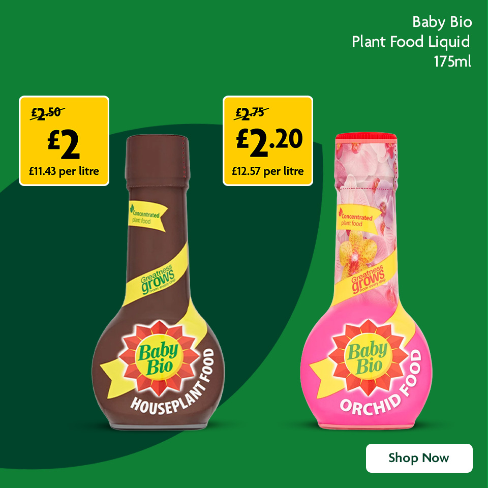 Baby Bio Promotional Banner