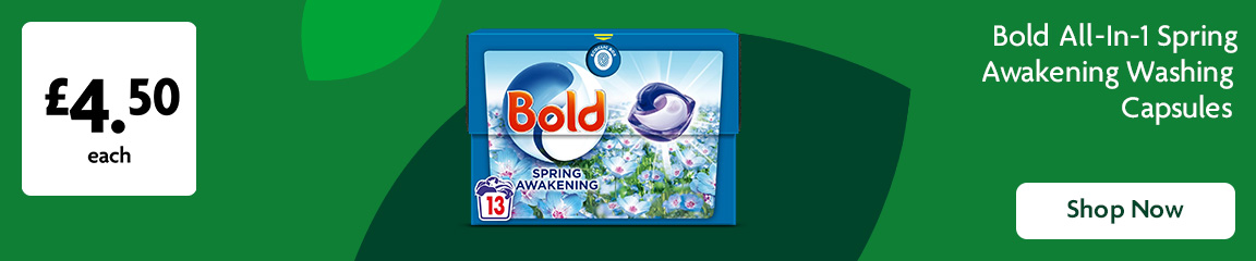 Bold promotional banner