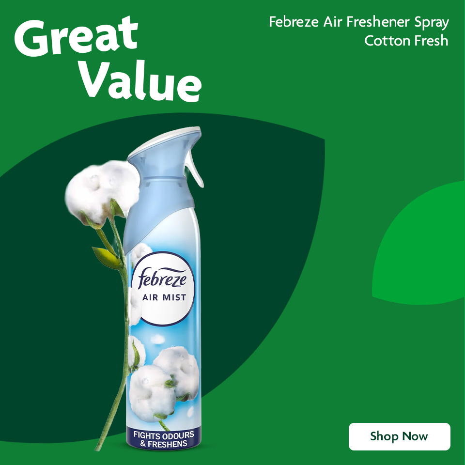 Febreze Promotional Banner