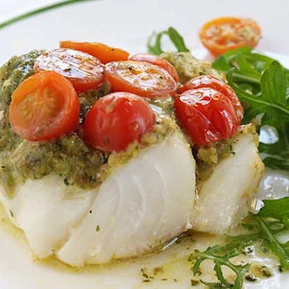 Cod Pesto Parcels