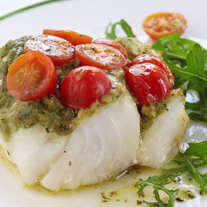 Cod Pesto Parcels