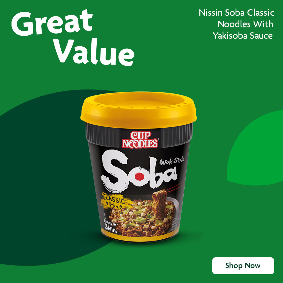 Nissin Promotional Banner