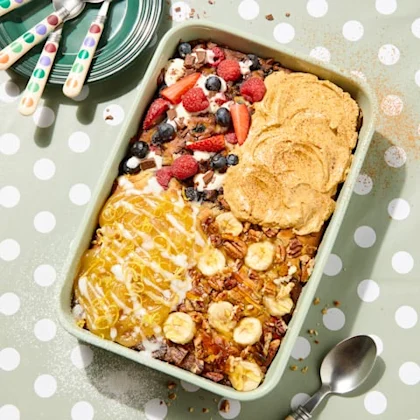 Ultimate Pancake traybake