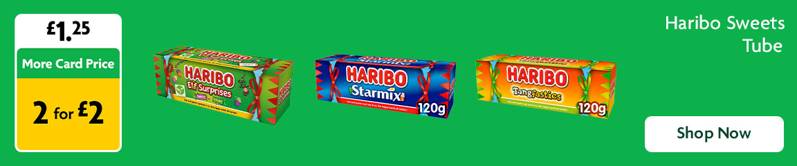 Haribo promotional banner